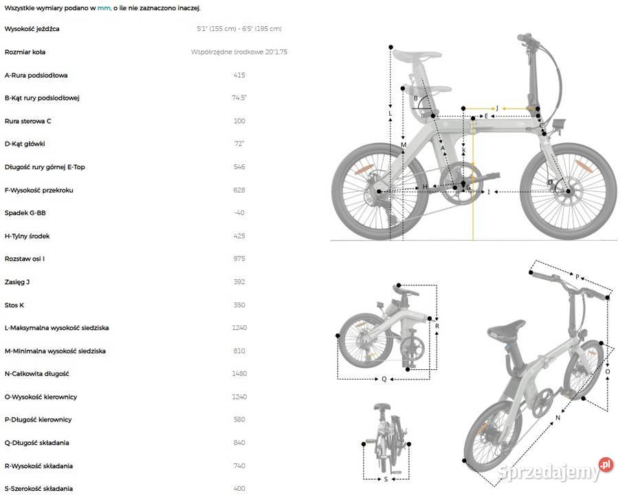 FIIDO D11 2025 składany lekki elektryczny 250W Rowery elektryczne