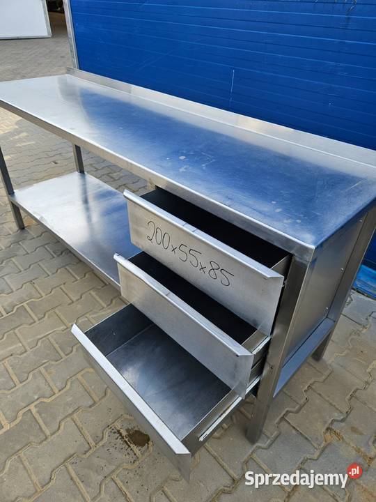 Stół roboczy 200x55x85 wielkopolskie