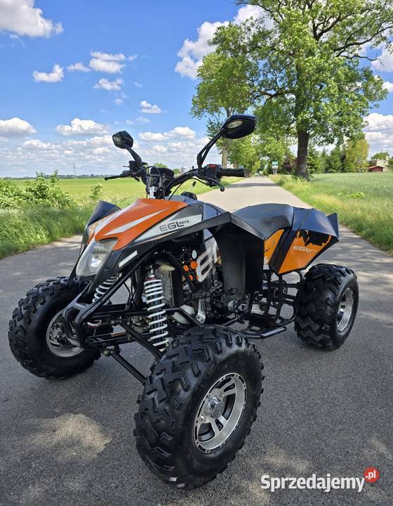 Quad Mad 250cc Ciecz Duża Rama Alufelgi 1km Kruszwica sprzedam