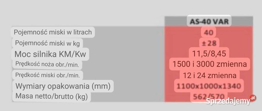 Kuter masarski 40l Dobieszowice