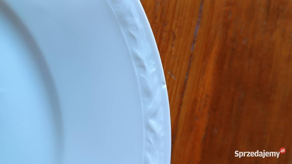 Zestaw porcelanowych talerzy obiadowych 7 Paul biały Talerze i talerzyki Goleniów sprzedam