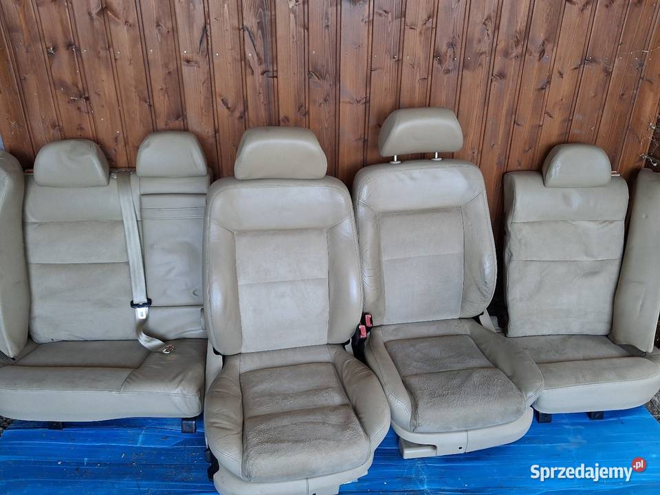 Fotele passat b5 skora alcntara elektryka kombi Domaszowice