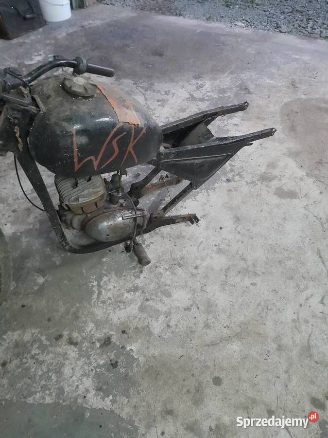 Wsk rama z silnikiem Motoryzacja śląskie