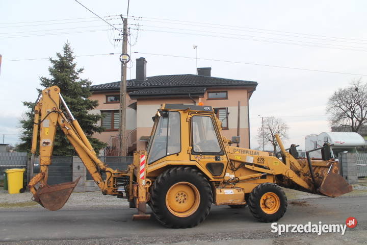 Koparkoładowarka CAT 428 II 428B Volvo JCB Case Złoczew