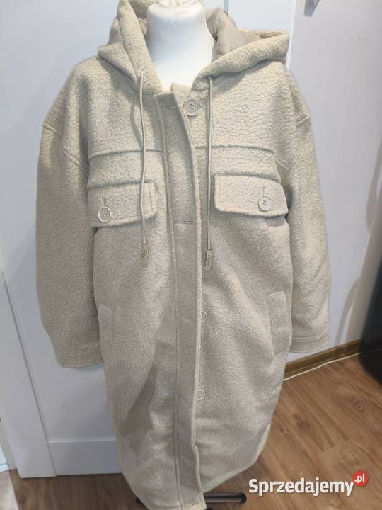 Płaszcz baranek nowy z metką 46 Kożuszek Pobiedziska sprzedam