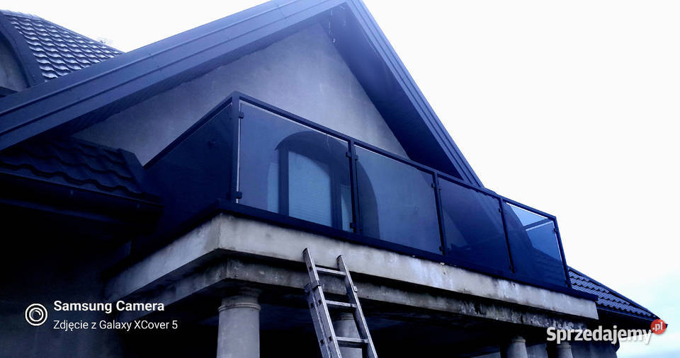 balustrady szklane barierki ze szkłem balkony lubelskie Łuków sprzedam