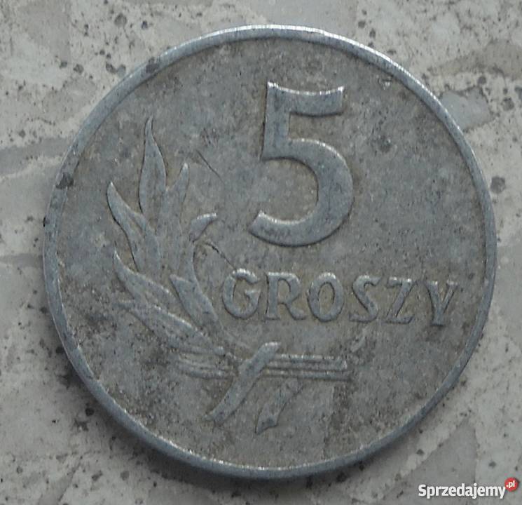 POLSKA5 GROSZY1961 r bzAL Legionowo sprzedam