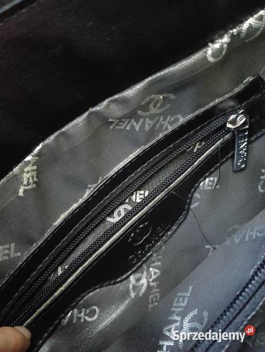 Czarna pikowana torebka Mszana Dolna