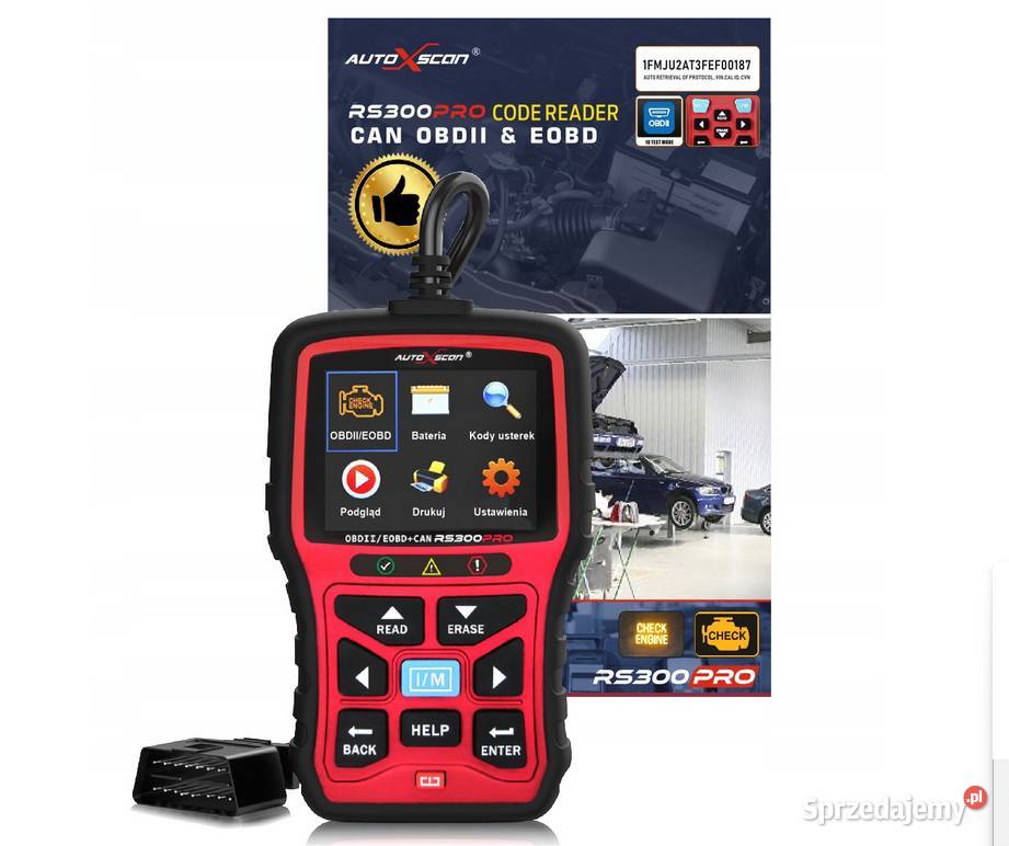 Autoxscan RS 300 PRO Tester diagnostyczny Gorzów Wielkopolski sprzedam