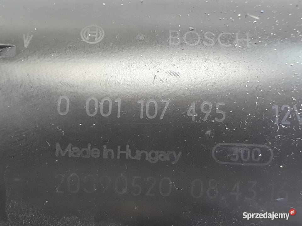 Opel Corsa D 10 12V ROZRUSZNIK bosch 55568572 osobowe lubelskie sprzedam