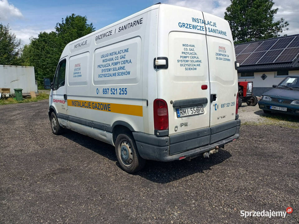 Opel Movano Opel Movano 22DTI 90 02r Vat1 biały Tarnów sprzedam