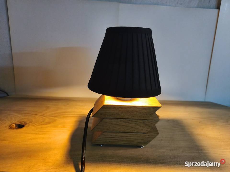 Lampka nocna drewniana Oświetlenie Lublin