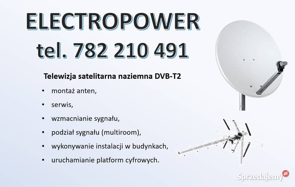 Montaż anten Lublin