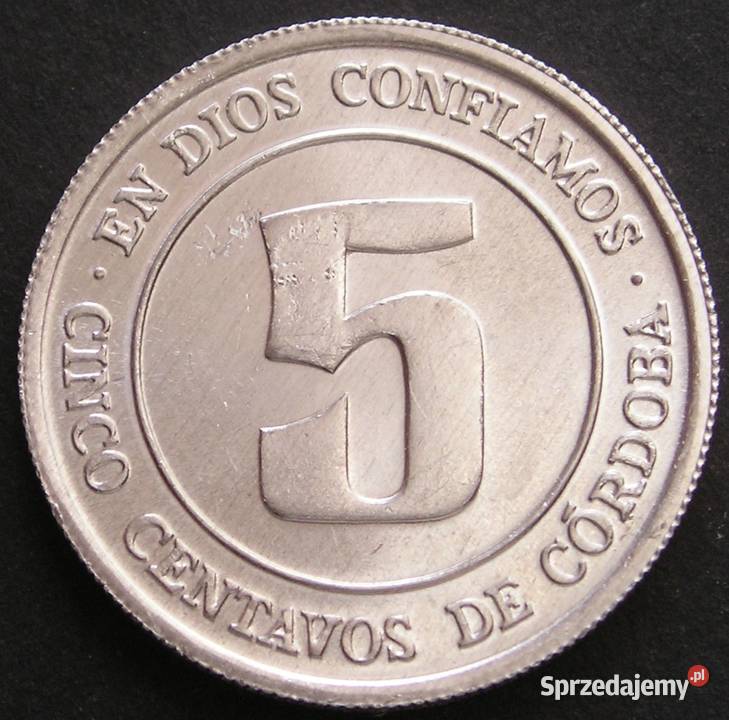 NIKARAGUA 5 CENTAVOS 1974 STAN 12