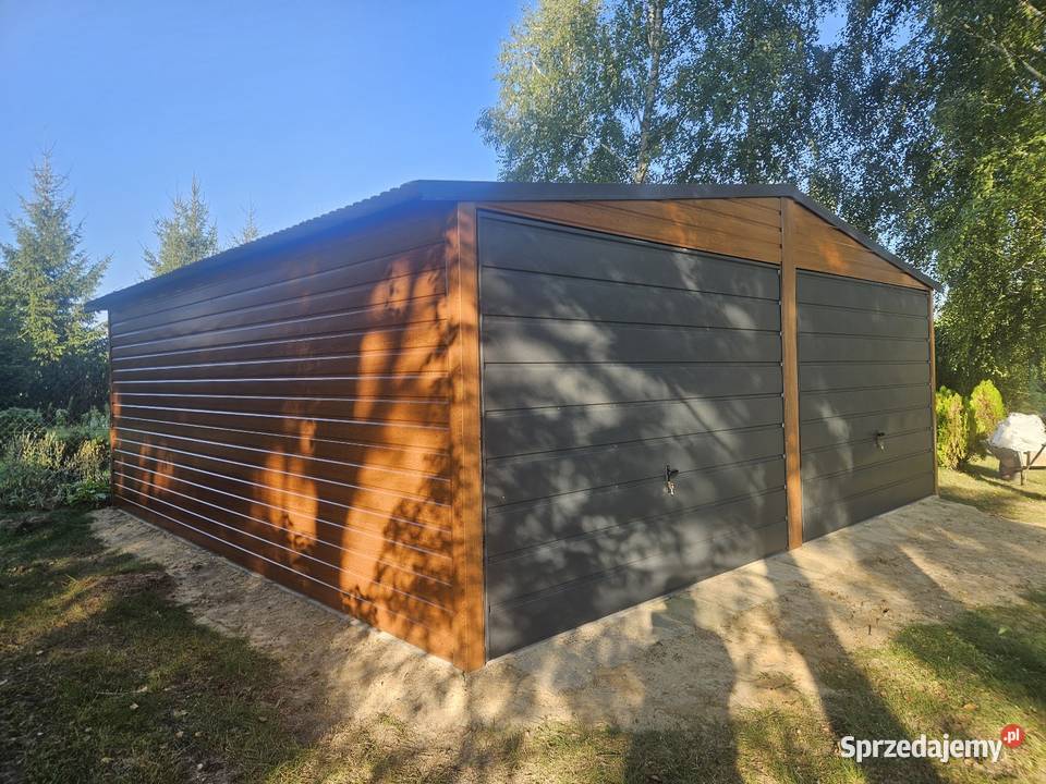6x6 Garaze Blaszane Garaz Blaszany Blaszak 326zł/m2 Pszczyna