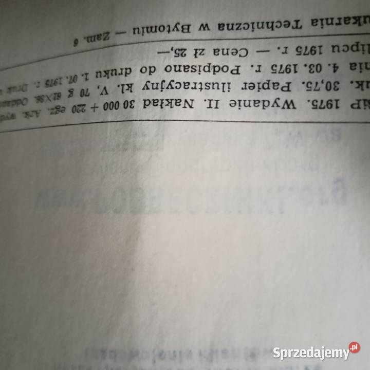 Technologia gastronomiczna książki kucharskie Warszawa