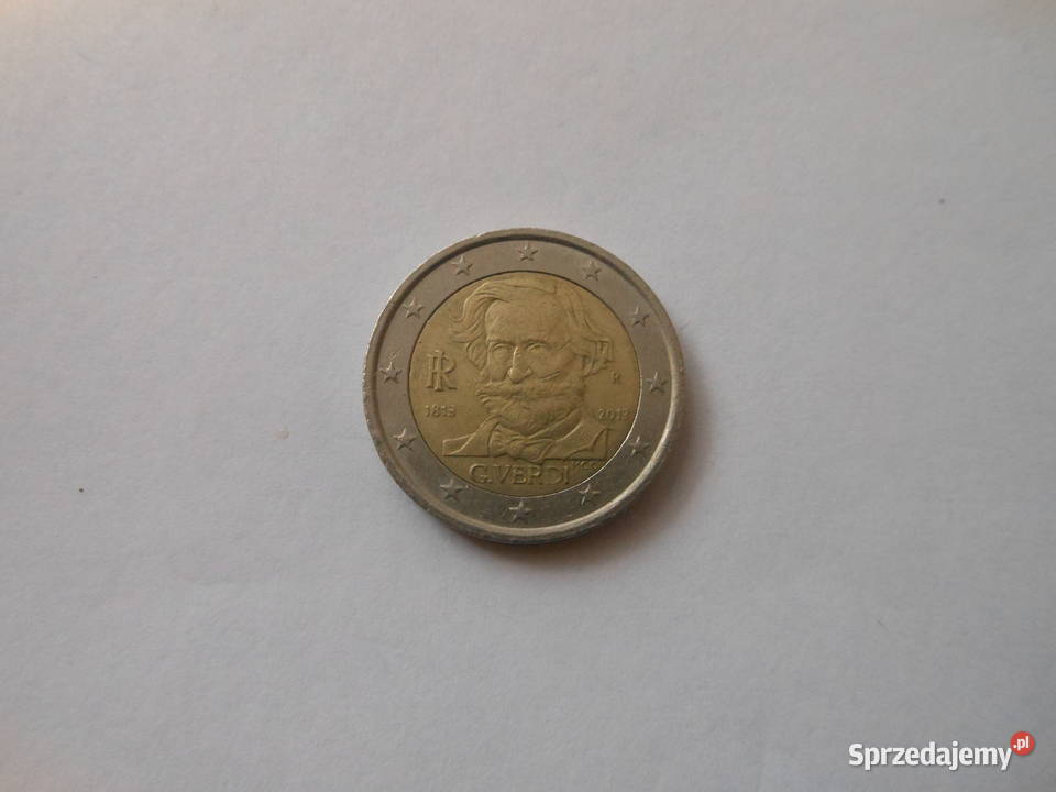 Dwanaście monet kolekcjonerskich 2 euro Numizmatyka Bukowo