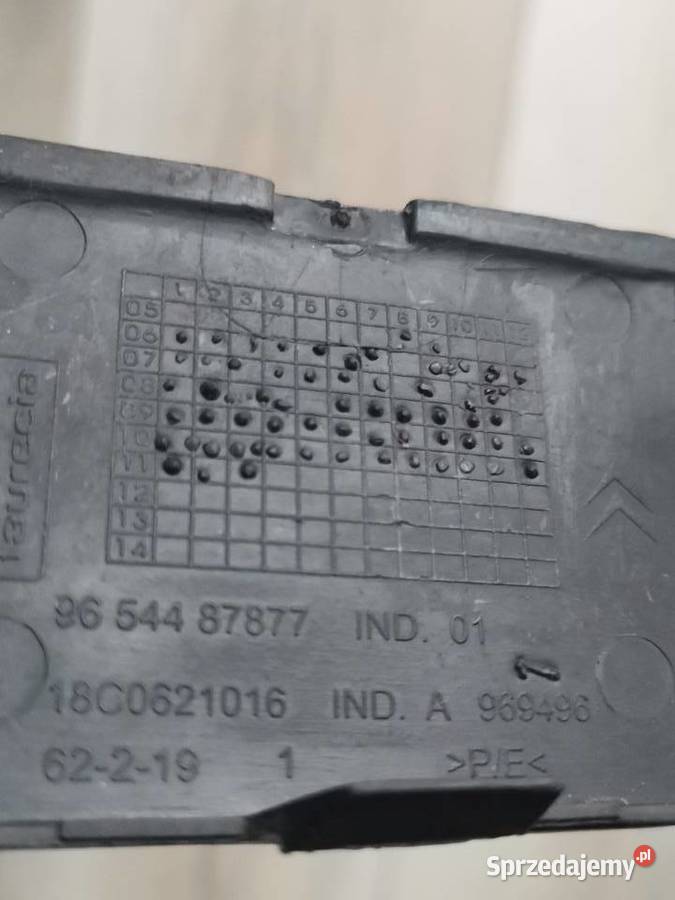 CITROEN C4 GRAND PICASSO ZAŚLEPKA HAKA TYŁ Międzychód