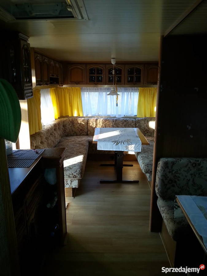 Okazja duża zadbana przyczepa kempingowa Mińsk Mazowiecki sprzedam