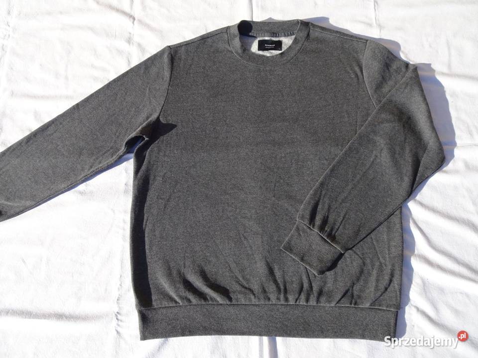 Ciepła bluza dresowa Reserved nowa XL szary/srebrny Nowy Sącz