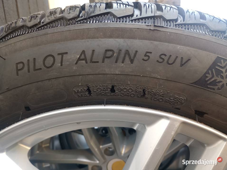 4x Opony R18 2021r 7mm 235 55 18 Michelin Pilot Włocławek sprzedam