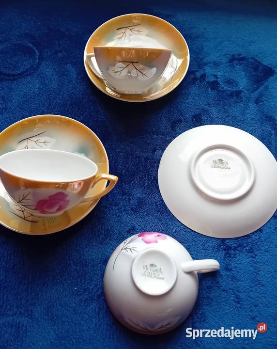 3 x filiżanka duoart deco Victoria Koźminek