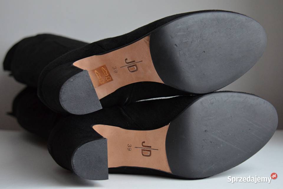 WYGODNY OBCAS naturalny zamsz muszkieterki skóra podlaskie