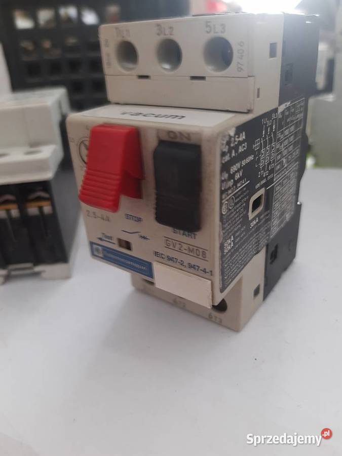 włącznik silnikowy termik Telemanique GV2M08 sprzedam