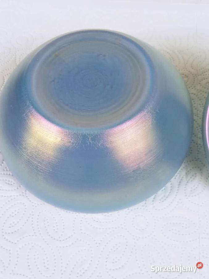 Szkatułka na biżuterię Szkło Loetz Szkło Porcelana i szkło Nowa Sól