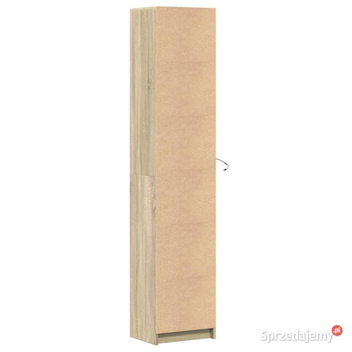 Wysoka szafka z LED dąb sonoma 415x325x200 Warszawa