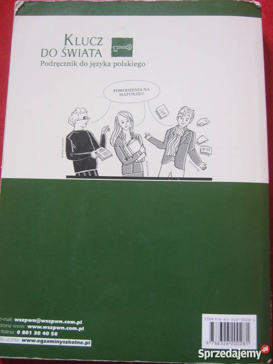 Klucz do świata podręcznik do języka polskiego język polski Szczecin sprzedam