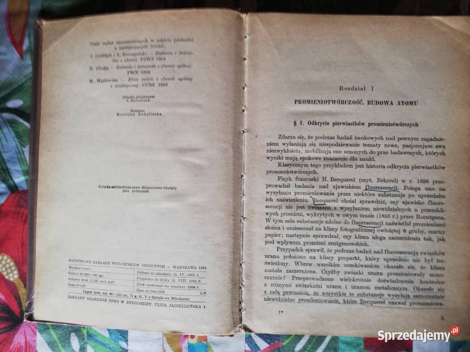 Chemia klasy XI Halina Grodecka chemia małopolskie Kraków sprzedam