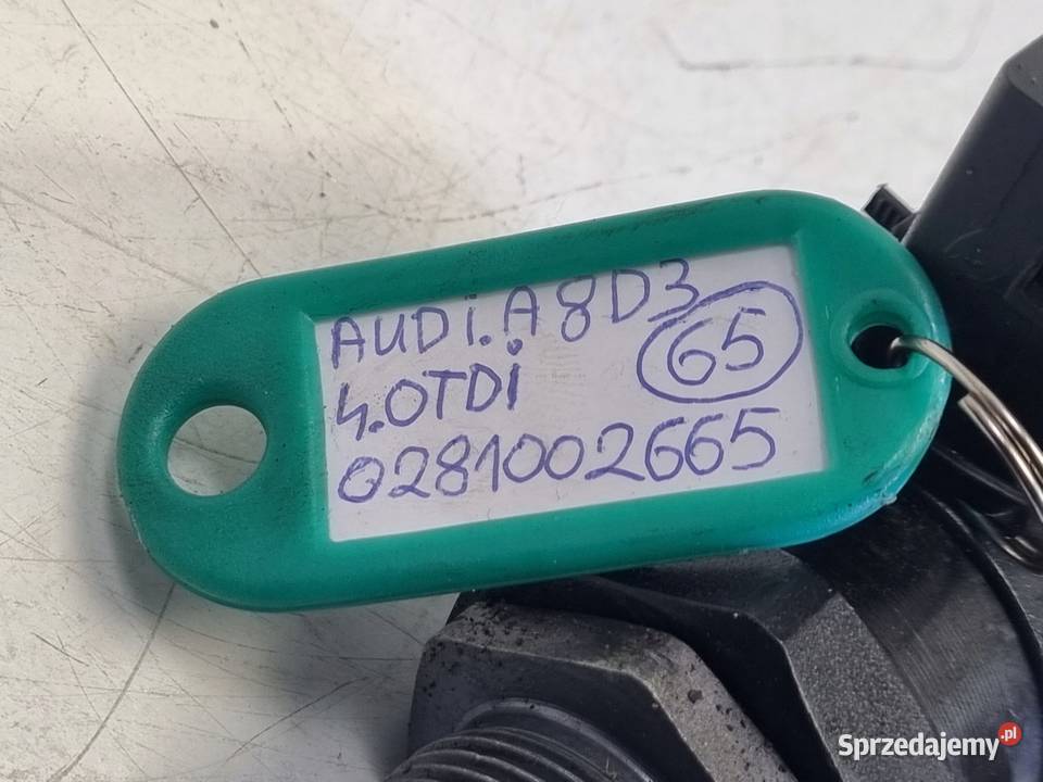 CZUJNIK PALIWA zawór Audi A6 C6 27 30 TDI Czujniki układu paliwowego Rudka