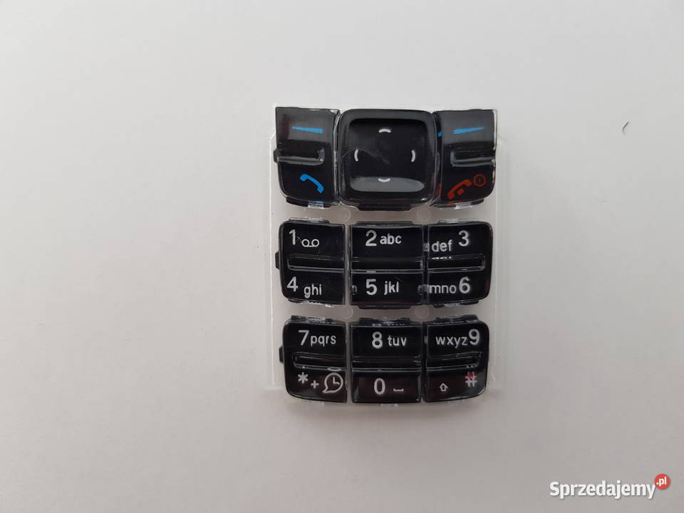 Klawiatura Klawisze Nokia 1600 czarna NOWE