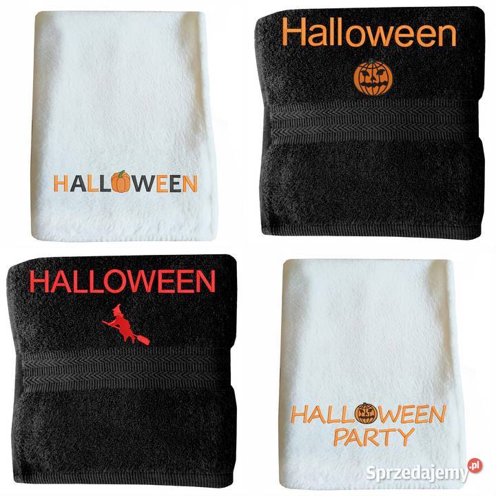 Halloween ręcznik 30x50 do rąk PREZENT impreza z Toruń sprzedam