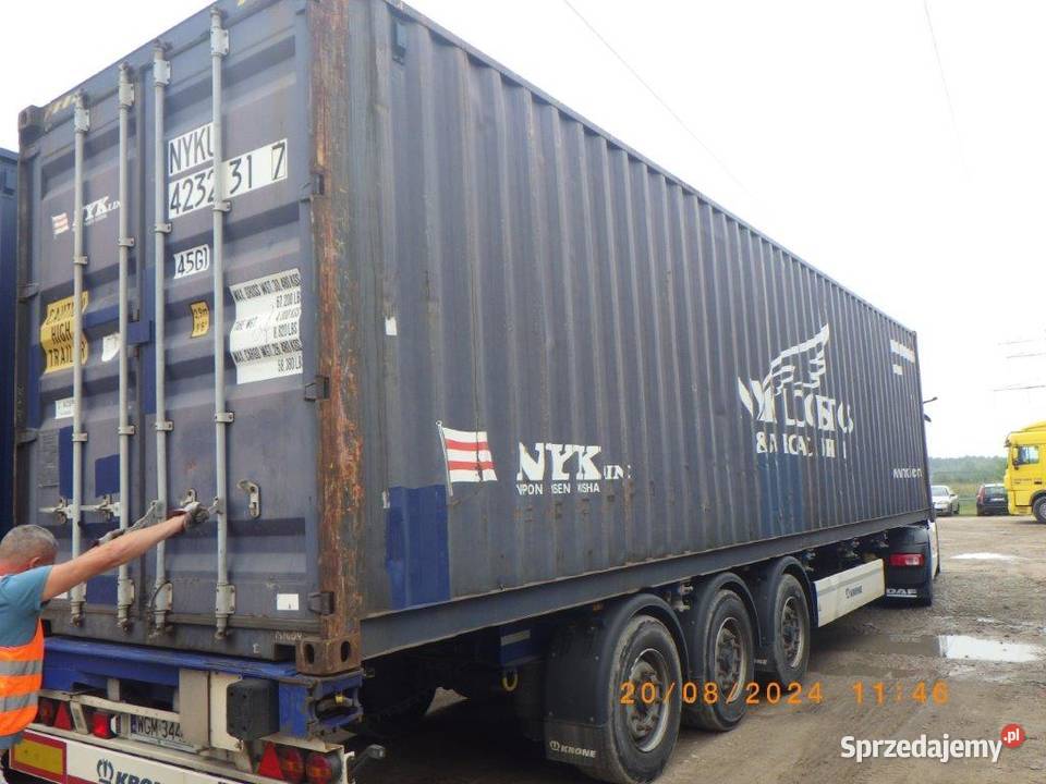 Kontenery morskie magazynowe budowlane 40 HC Pszczyna
