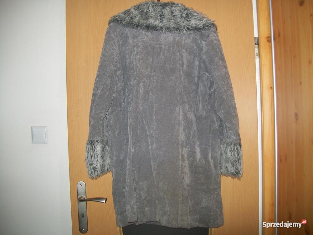 KURTKA damska duży szary/srebrny Lębork