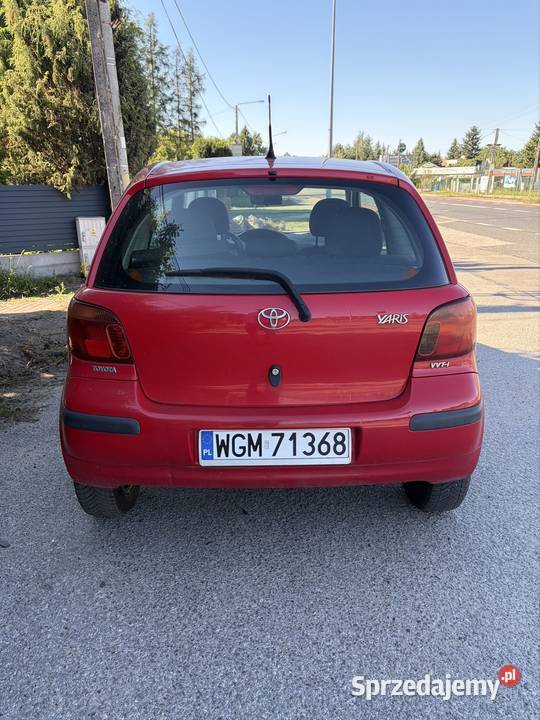 Toyota Yaris benzyna 68KM Warszawa sprzedam