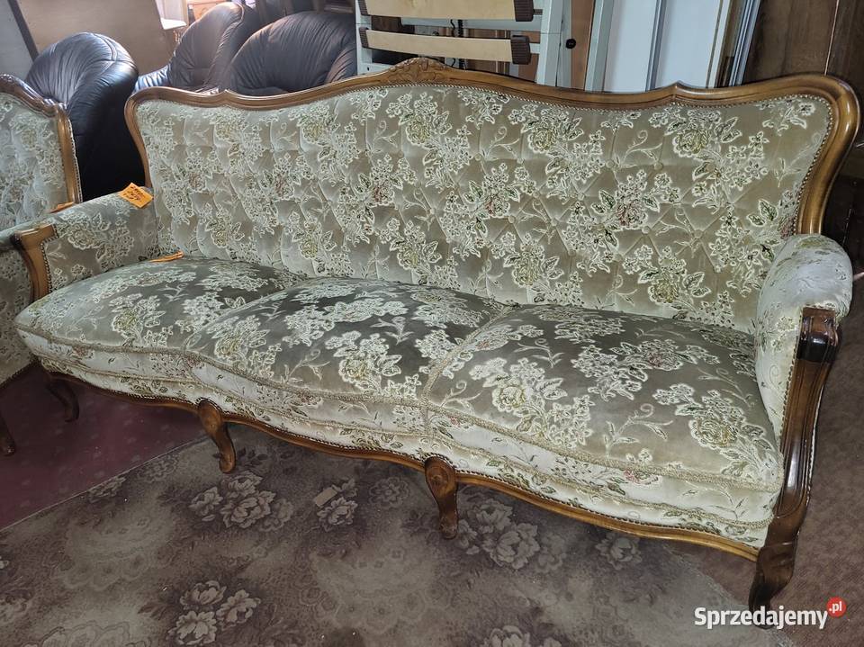 Komplet wypoczynkowy LUDWIK 21 chippendale sofa Sypniewo