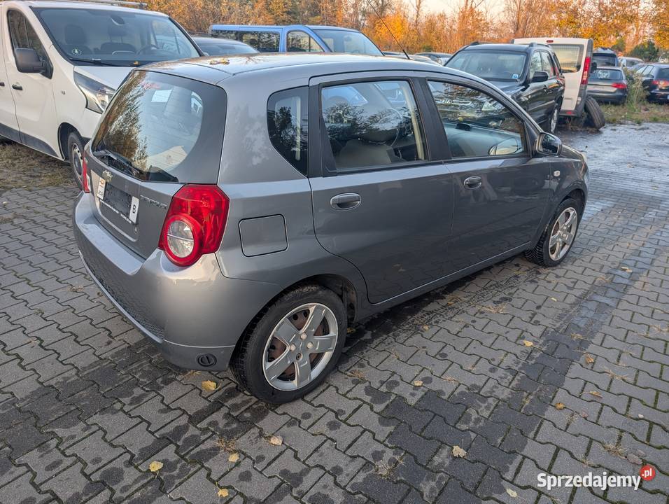Chevrolet Aveo 12 Benzyna LPG 2009 r Bez korozji mazowieckie Góra Kalwaria sprzedam