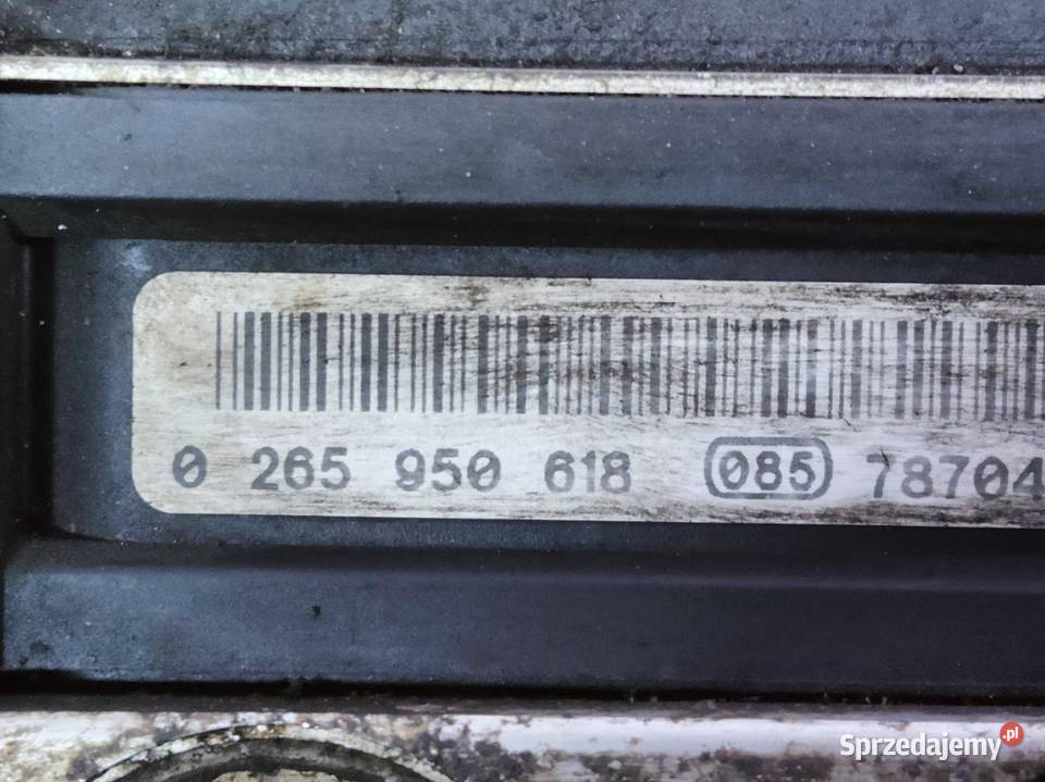 Pompa ABS Mercedes AKlasa W169 0265950618 Układ hamulcowy wielkopolskie Pleszew