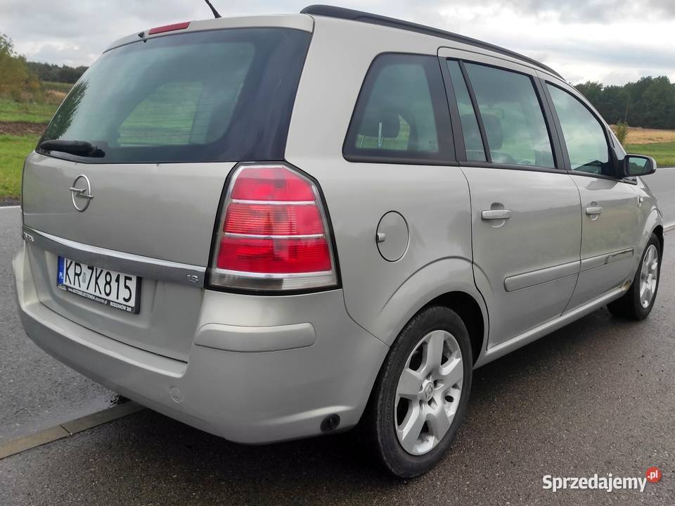 Opel Zafira B 18 140 LPG welurowa tapicerka Myszków