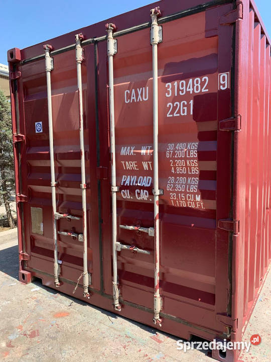 Kontener morski magazynowy 20DV 6 metrowy Lubin