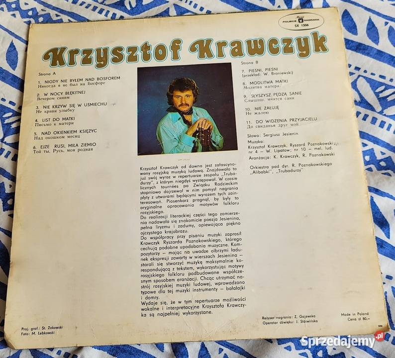 Krzysztof Krawczyk Kolędy i Pastorałki 1987 Chełmno