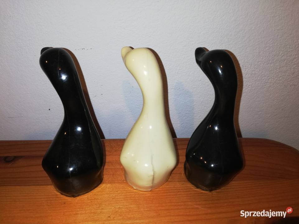 Stare figurki 3 kaczki mazowieckie Warszawa