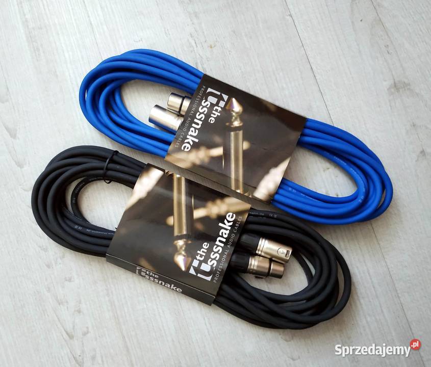 Kabel mikrofonowy XLR 6 metrów śląskie Bytom