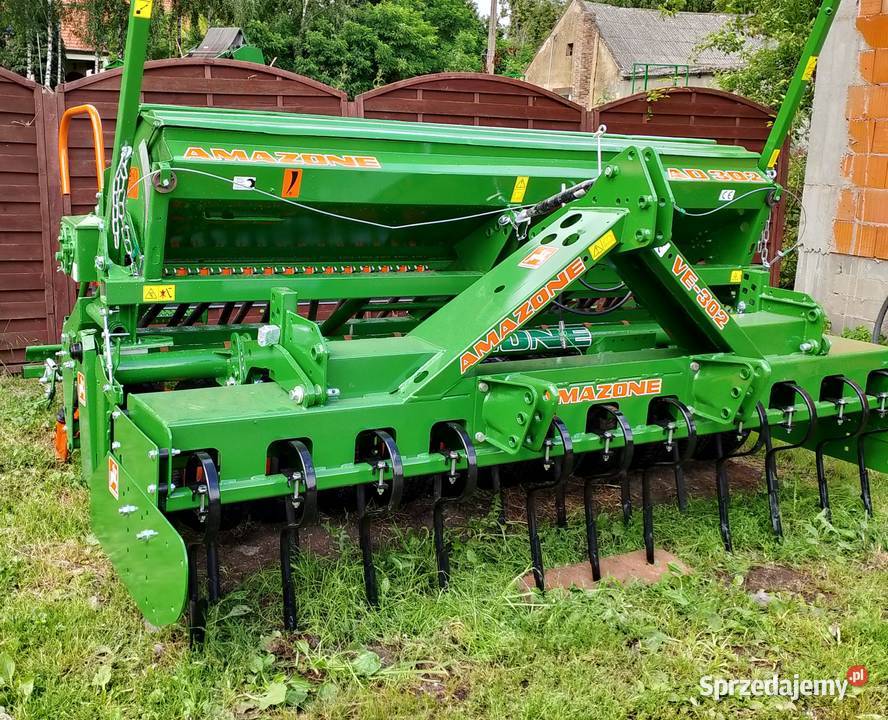 Amazone ve ad Rp 302 agregat uprawowosiewny 3m Gniezno