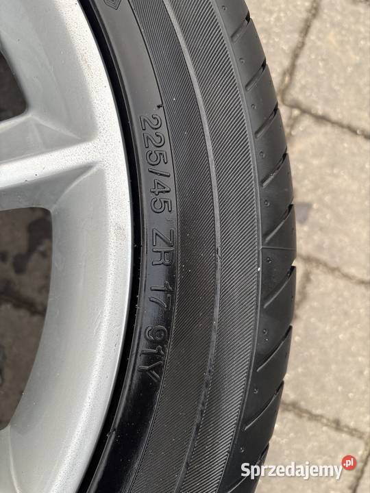Koła Alu felgi alufelgi Audi A4 A6 A3 17 opony mazowieckie