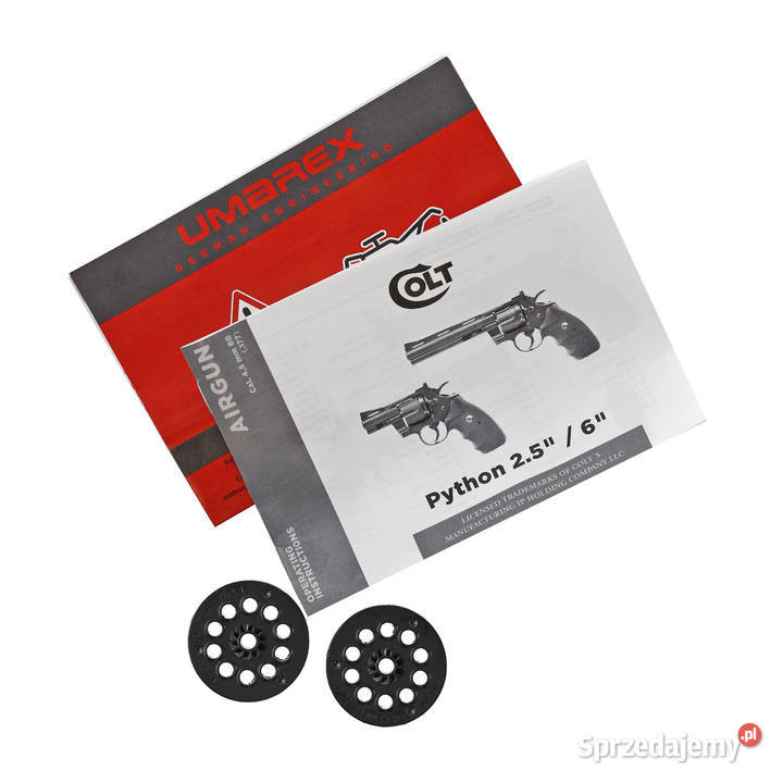 Rewolwer wiatrówka Colt Python 6 45 mm BB CO2 Warszawa