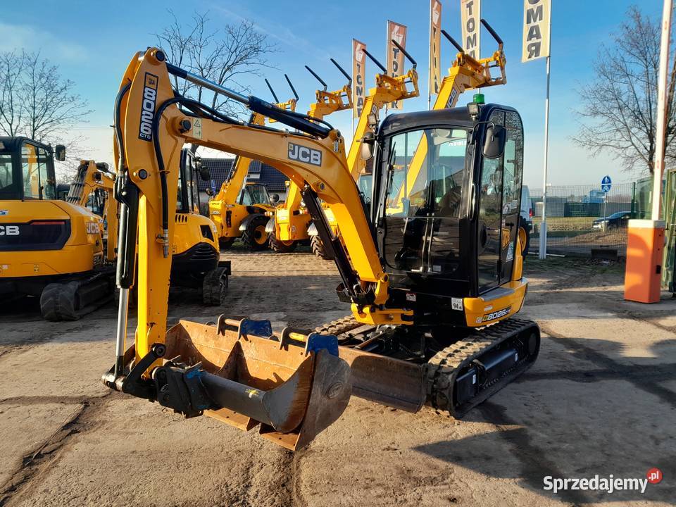 JCB 8026 2023R KOPARKA GĄSIENICOWA 8025 8030 Krotoszyn